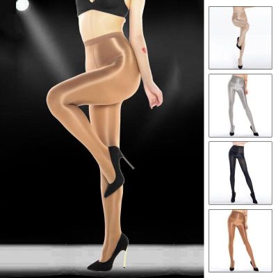 70D Pantyhose Shiny Dancer Cheerleader Hooters Uniform Clubwear Tights Nylon